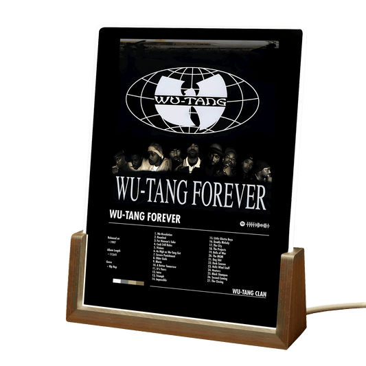 Wu-Tang Clan Album Decor Acrylic LED Frame
