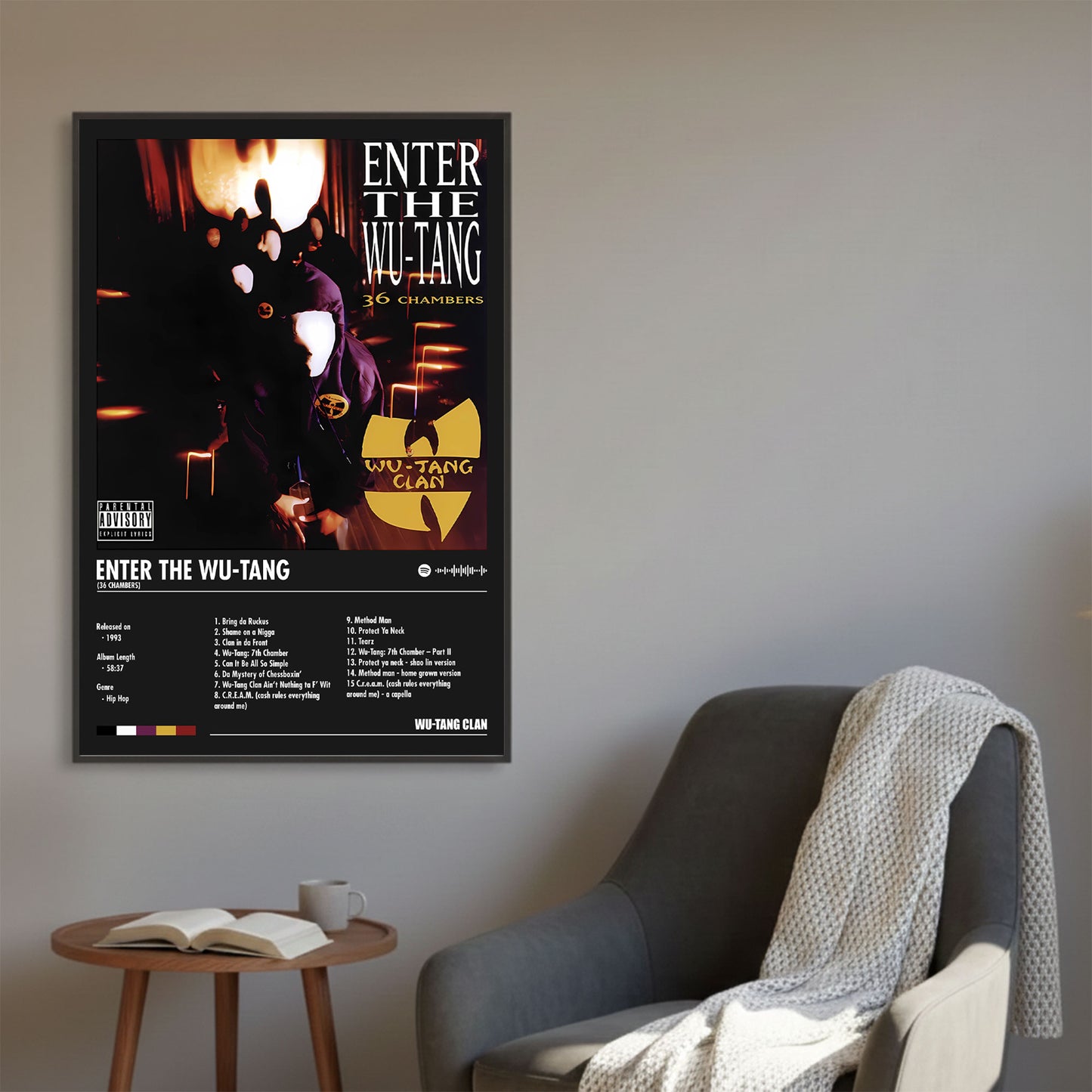 Wu-Tang Clan Album Decor Poster (Digital Download)