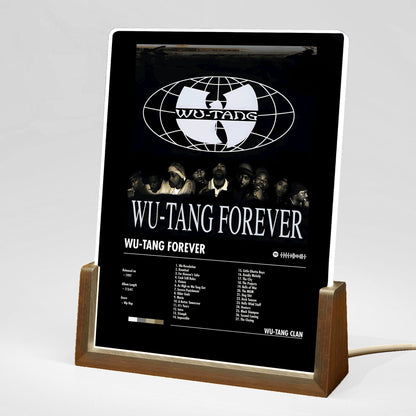 Wu-Tang Clan Album Decor Acrylic LED Frame
