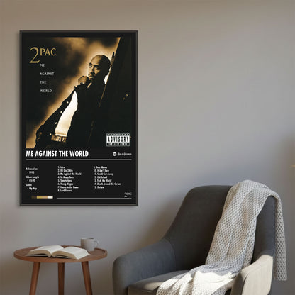 2Pac "Me Against The World" Album Decor Poster (Digital Download)