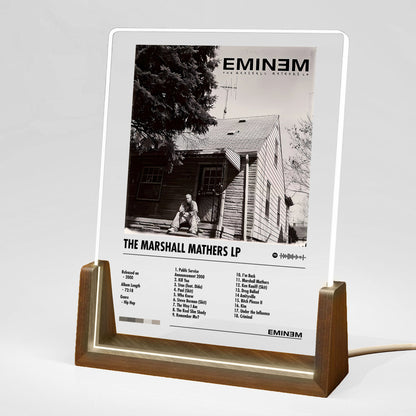Eminem  "The Marshall Mathers LP" Album Decor Acrylic LED Frame