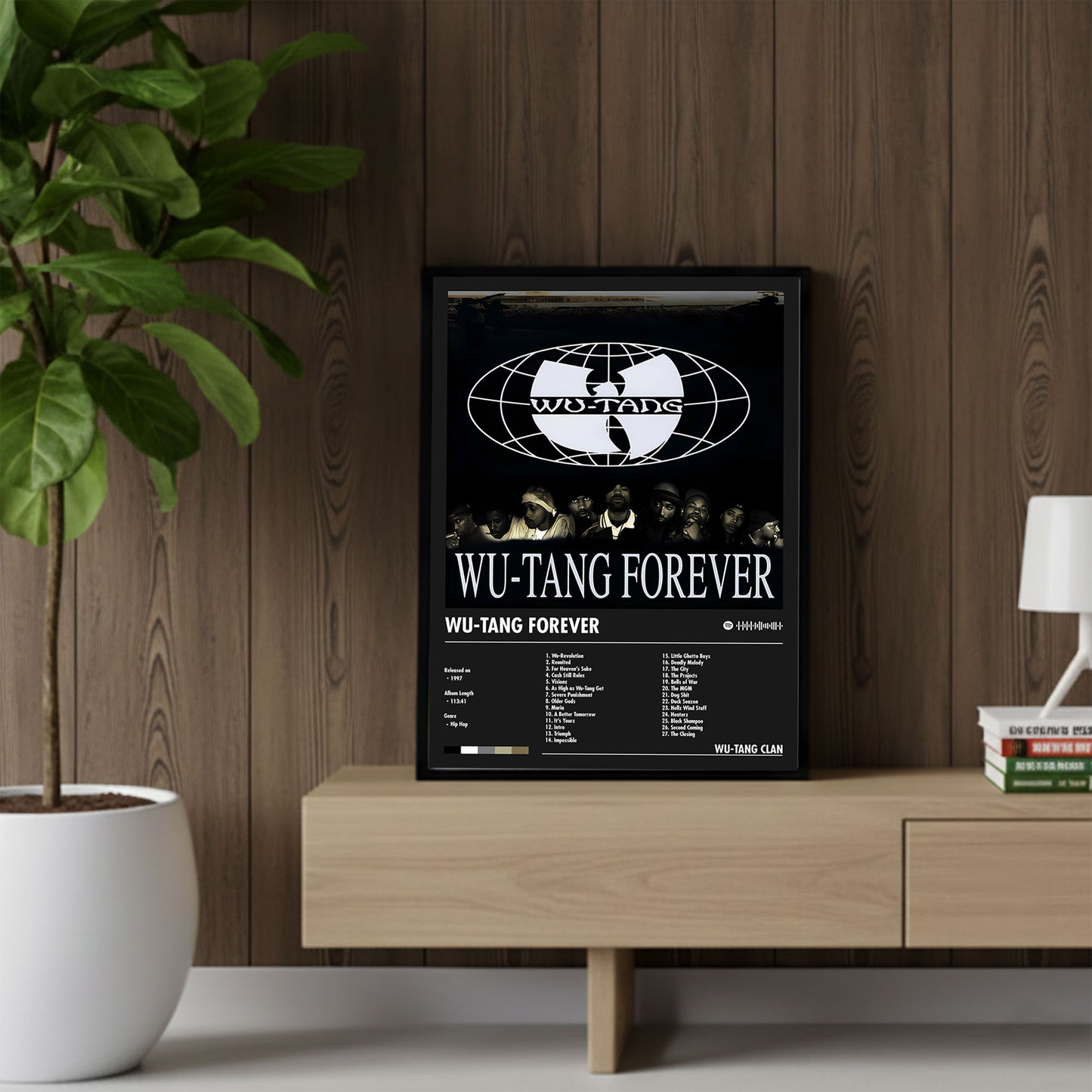 Wu-Tang Clan Album Decor Poster (Digital Download)