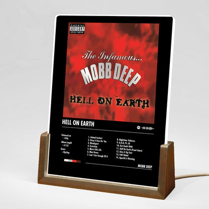 Mobb Deep "Hell on Earth" Album Decor Acrylic LED Frame