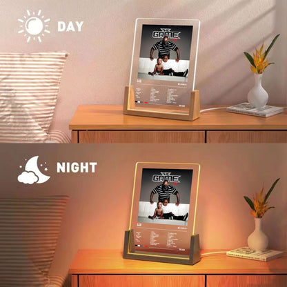 The Game "LAX" Album Decor Acrylic LED Frame