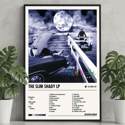 Eminem "Slim Shady LP" Album Decor Poster (Digital Download)