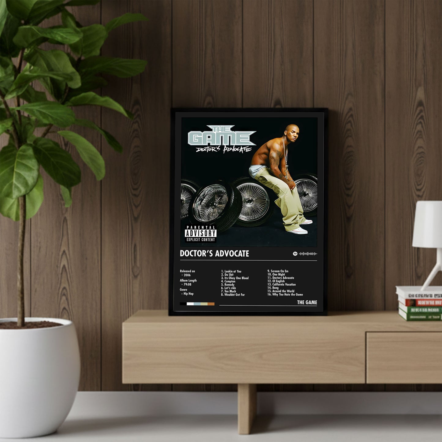 The Game "Doctor's Advocate" Album Decor Poster (Digital Download)