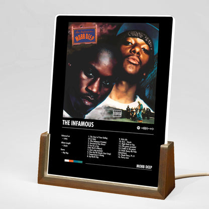 Mobb Deep "The Infamous" Album Decor Acrylic LED Frame