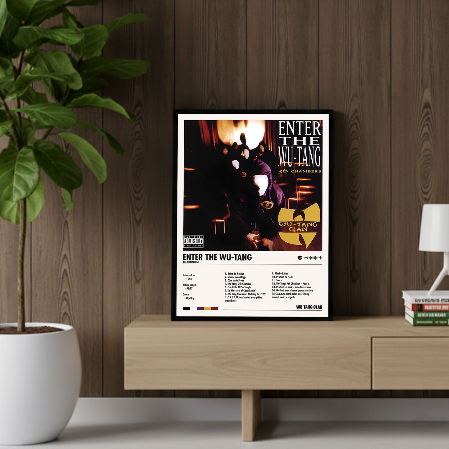 Wu-Tang Clan Album Decor Poster (Digital Download)