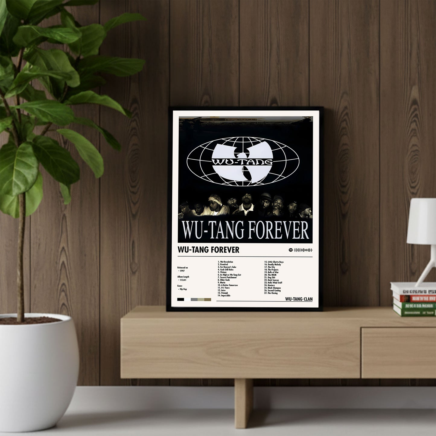 Wu-Tang Clan Album Decor Poster (Digital Download)