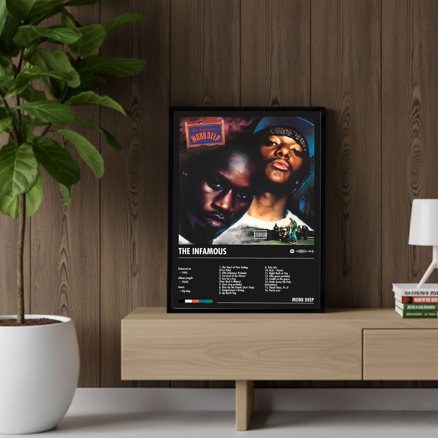 Mobb Deep "The Infamous" Album Decor Poster (Digital Download)