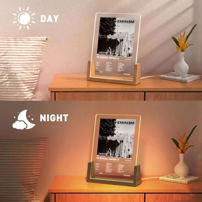 Eminem  "The Marshall Mathers LP" Album Decor Acrylic LED Frame