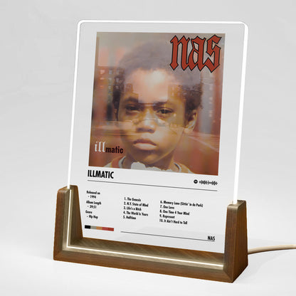 Nas "Illmatic" Album Decor Acrylic LED Frame