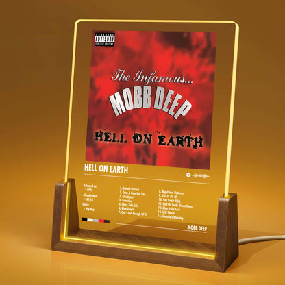 Mobb Deep "Hell on Earth" Album Decor Acrylic LED Frame