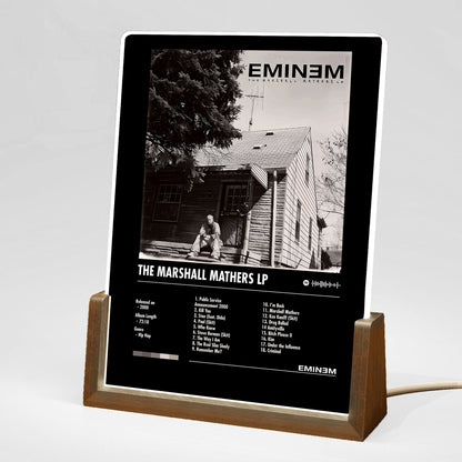 Eminem "The Marshall Mathers LP" Album Decor Acrylic LED Frame