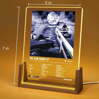 Eminem "Slim Shady LP" Album Decor Acrylic LED Frame
