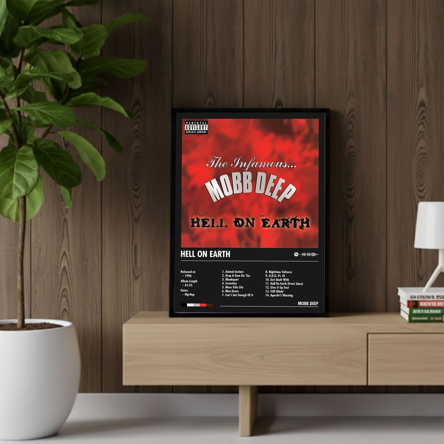 Mobb Deep "Hell on Earth" Album Decor Poster (Digital Download)