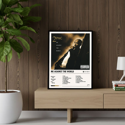 2Pac "Me Against The World" Album Decor Poster (Digital Download)