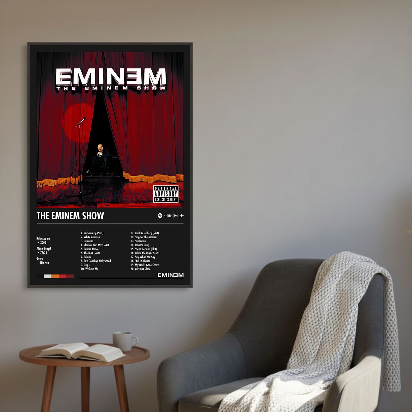 Eminem "The Eminem Show" Album Decor Poster (Digital Download)