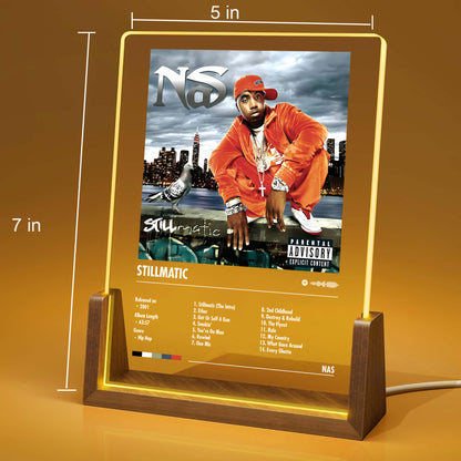 Nas "Stillmatic" Album Decor Acrylic LED Frame