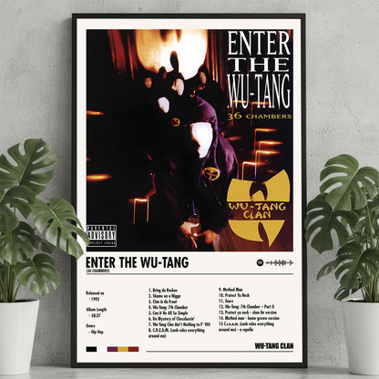 Wu-Tang Clan Album Decor Poster (Digital Download)