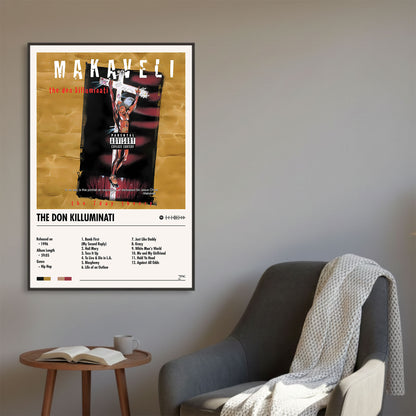 2Pac Makaveli Album Decor Poster (Digital Download)