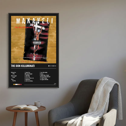 2Pac "Makaveli" Album Decor Poster (Digital Download)
