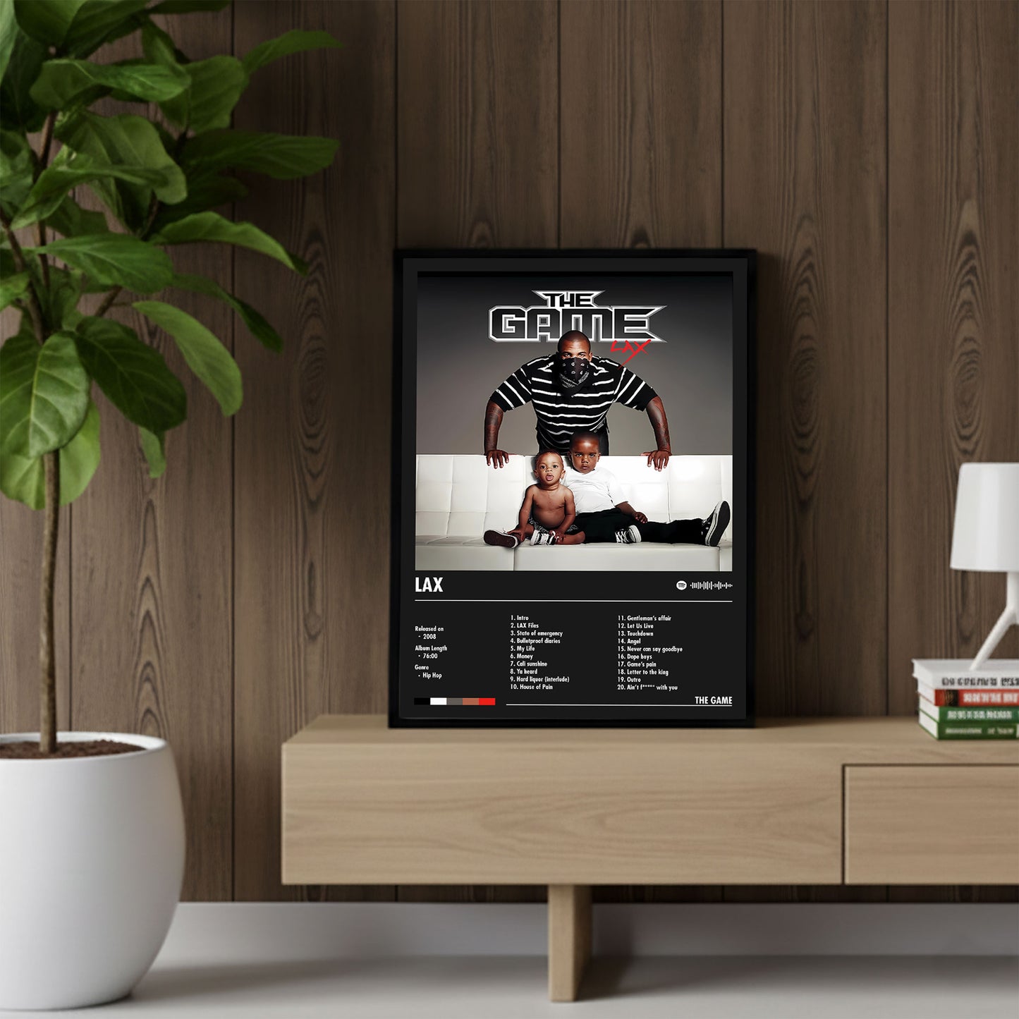 The Game "LAX" Album Decor Poster (Digital Download)