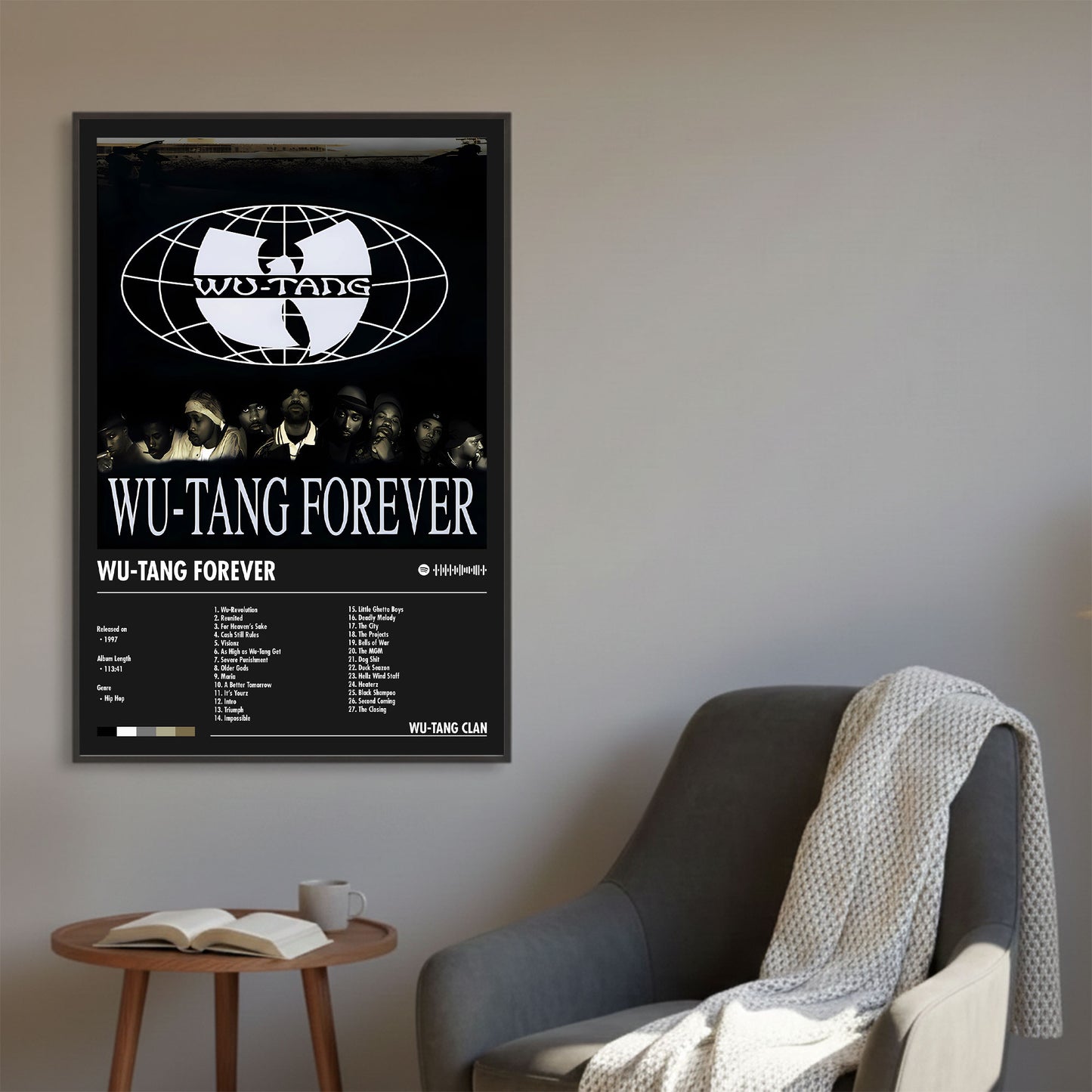 Wu-Tang Clan Album Decor Poster (Digital Download)