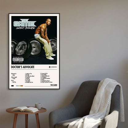 The Game "Doctor's Advocate" Album Decor Poster (Digital Download)