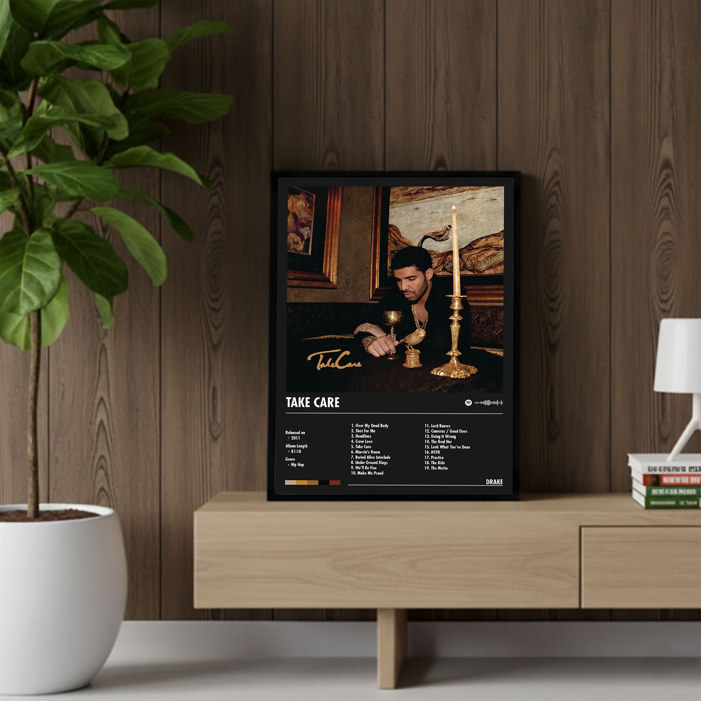 Drake "Take Care" Album Decor Poster (Digital Download)