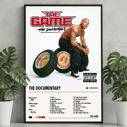 The Game "The Documentary" Album Decor Poster (Digital Download)