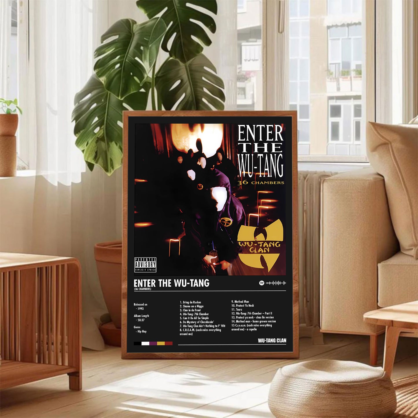 Wu-Tang Clan Album Decor Poster (Digital Download)