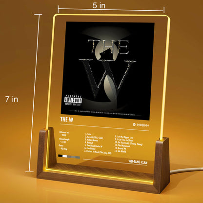 Wu-Tang Clan Album Decor Acrylic LED Frame
