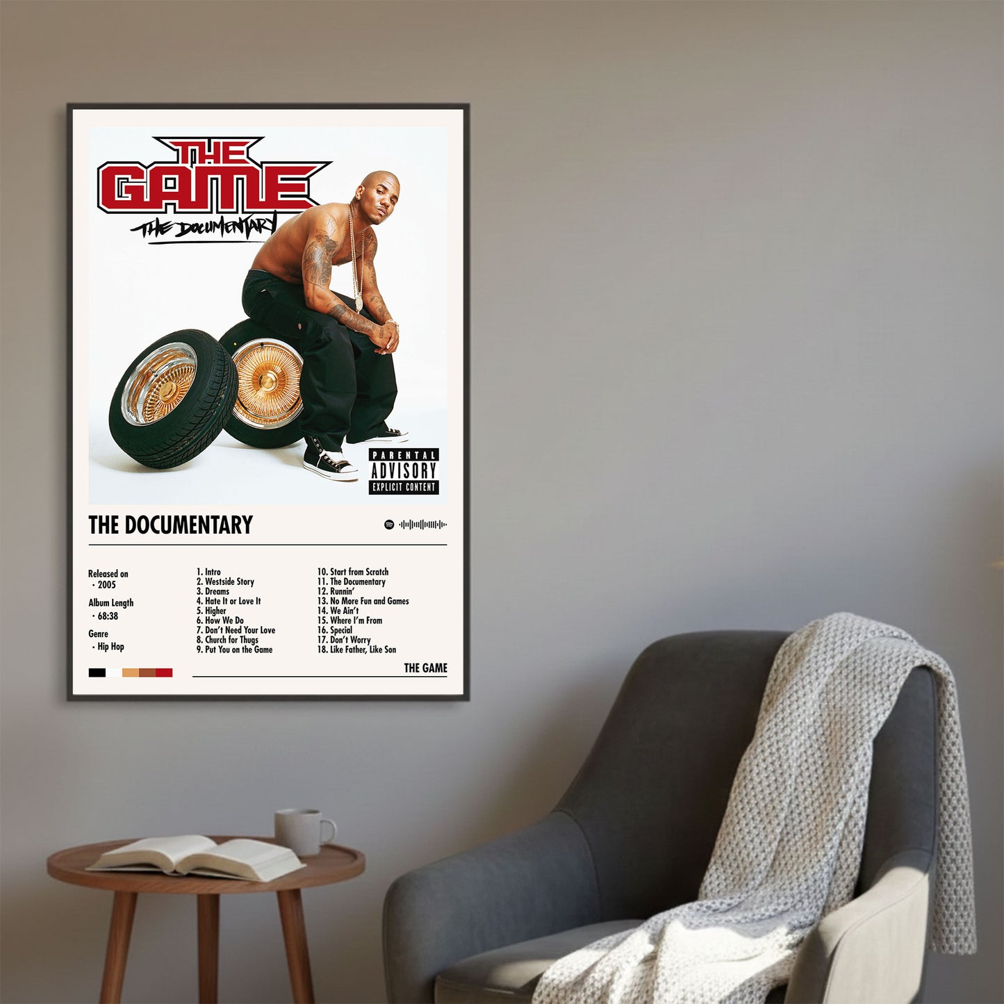 The Game "The Documentary" Album Decor Poster (Digital Download)