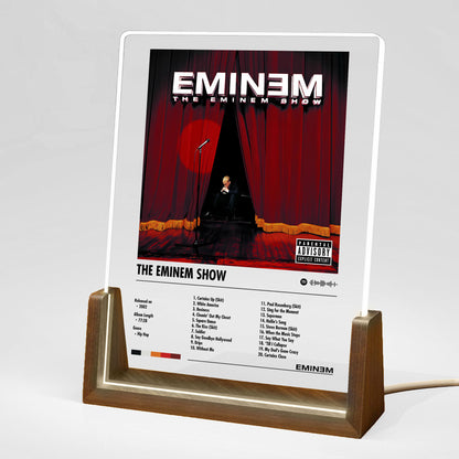 Eminem "The Eminem Show" Album Decor Acrylic LED Frame