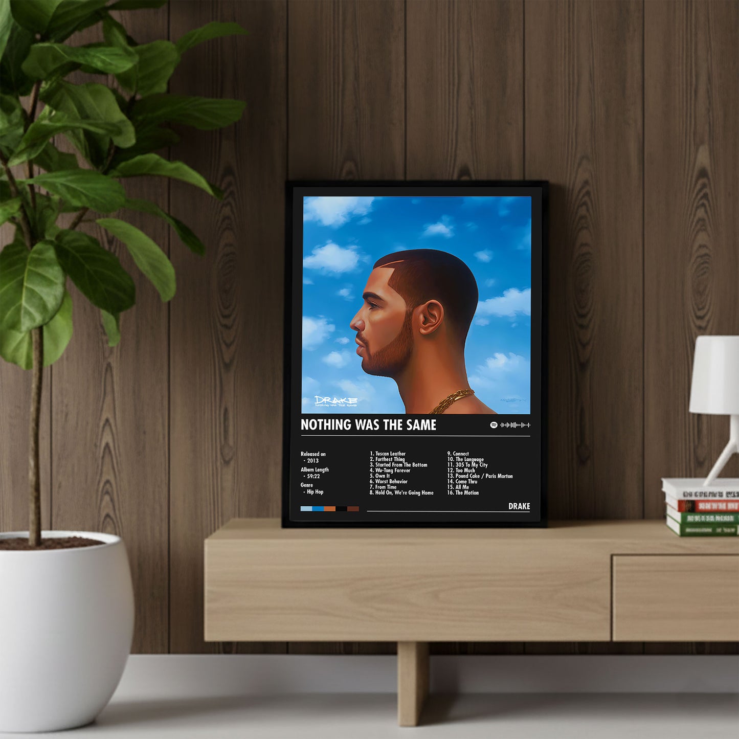 Dake "Nothing Was The Same" Album Decor Poster (Digital Download)