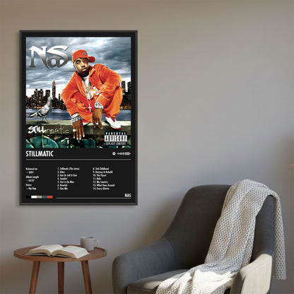 Nas "Stillmatic" Album Decor Poster (Digital Download)