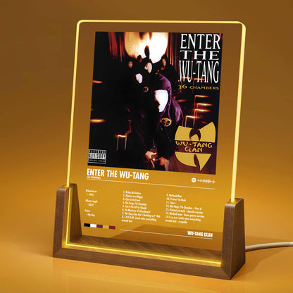 Wu-Tang Clan Album Decor Acrylic LED Frame
