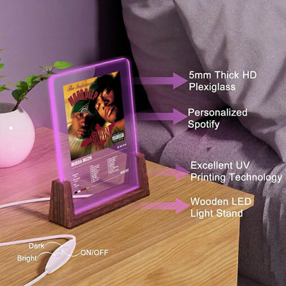 Mobb Deep Album Decor Acrylic LED Frame