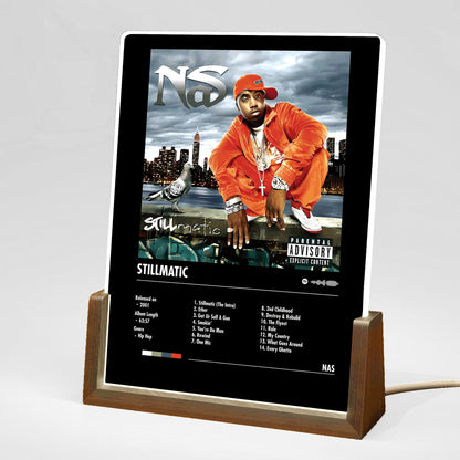 Nas "Stillmatic" Album Decor Acrylic LED Frame