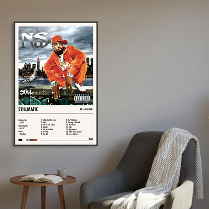 Nas "Stillmatic" Album Decor Poster (Digital Download)