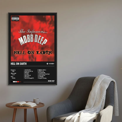 Mobb Deep "Hell on Earth" Album Decor Poster (Digital Download)