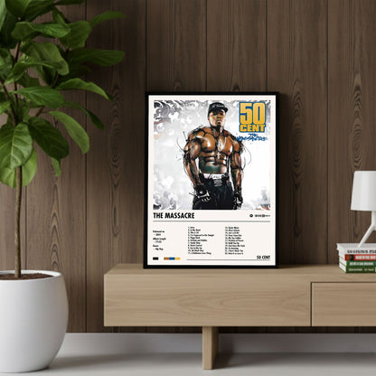 50 Cent "The Massacre" Album Decor Poster (Digital Download)