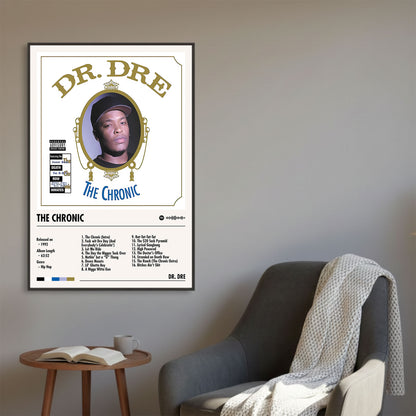 Dr. Dre "The Chronic" Album Decor Poster (Digital Download)