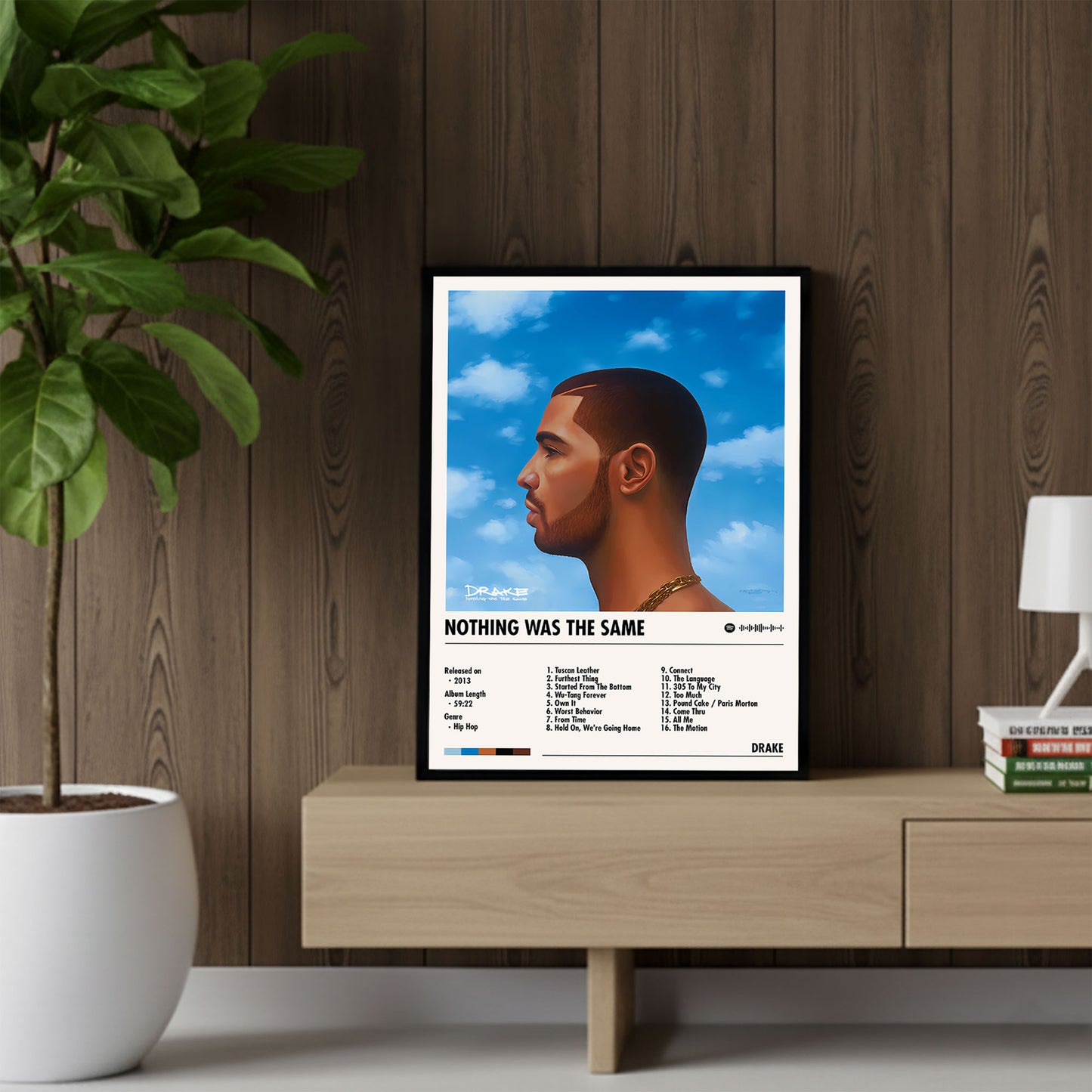Drake "Nothing Was The Same" Album Decor Poster (Digital Download)