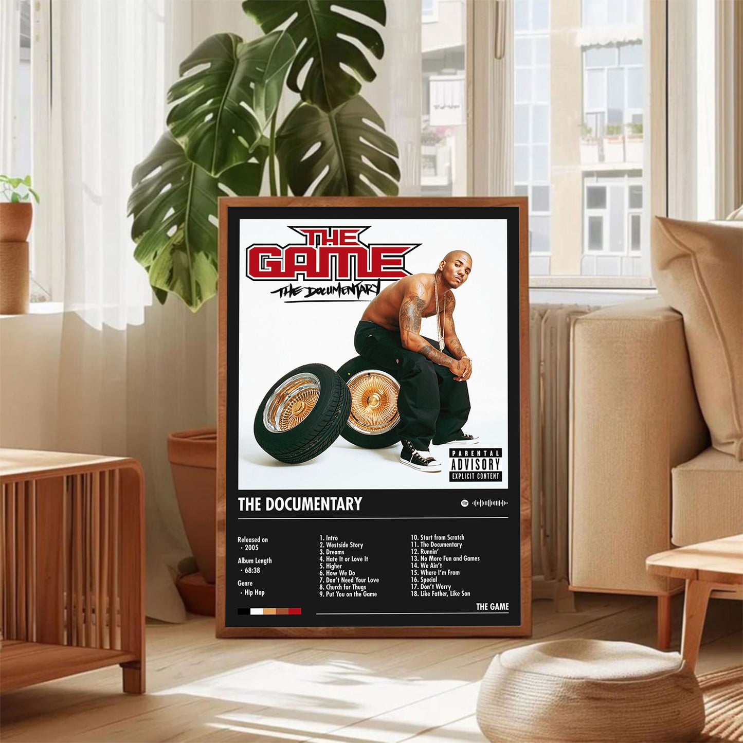 The Game "The Documentary" Album Decor Poster (Digital Download)