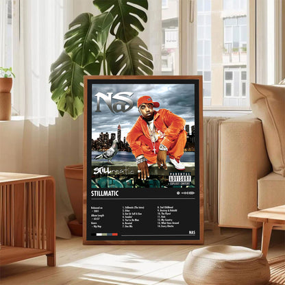 Nas "Stillmatic" Album Decor Poster (Digital Download)