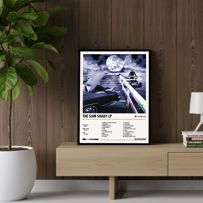 Eminem "Slim Shady LP" Album Decor Poster (Digital Download)