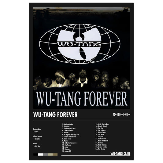 Wu-Tang Clan Album Decor Poster (Digital Download)