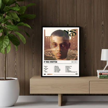 Nas "It Was Written" Album Decor Poster (Digital Download)